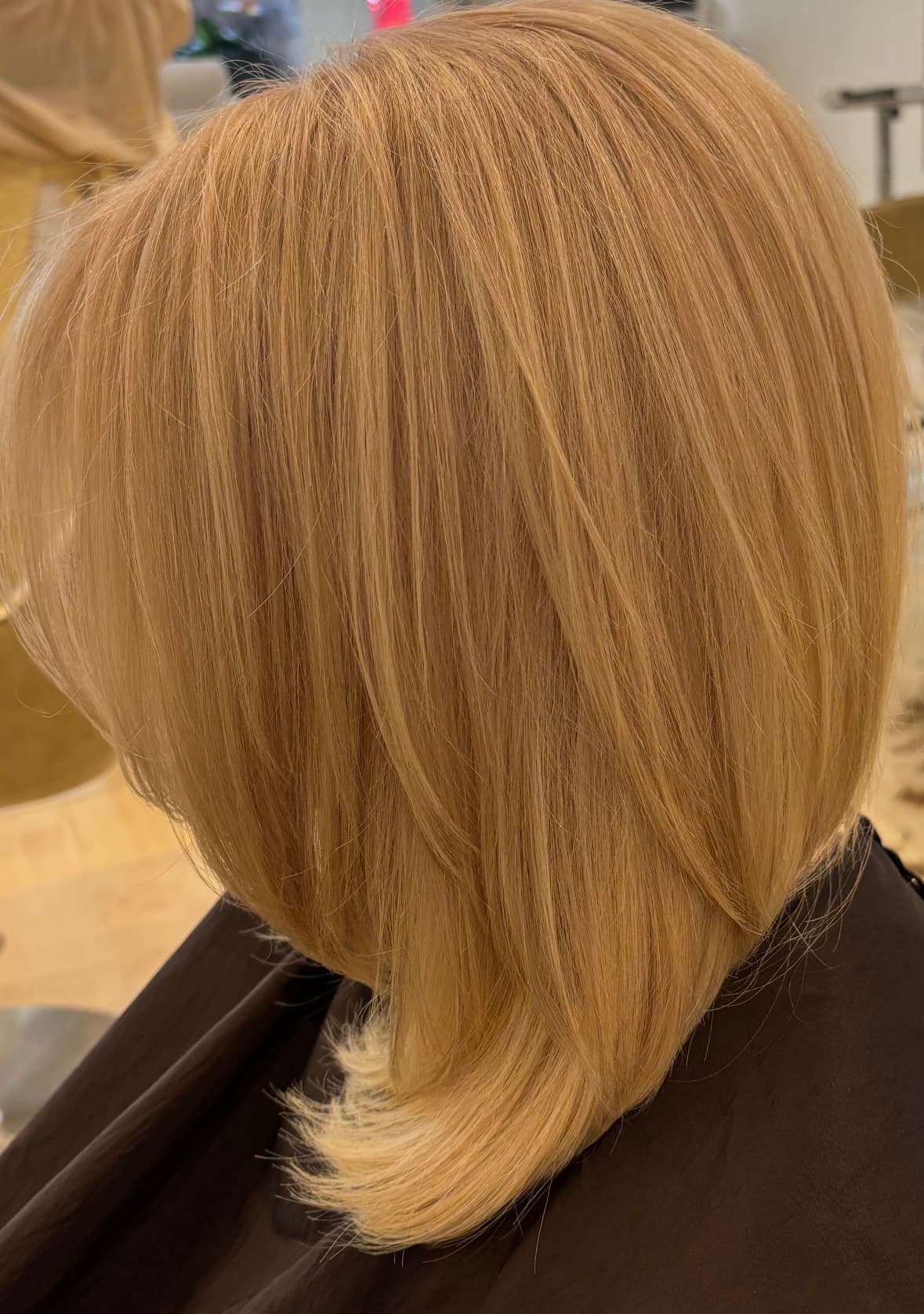 Hair styling work 6